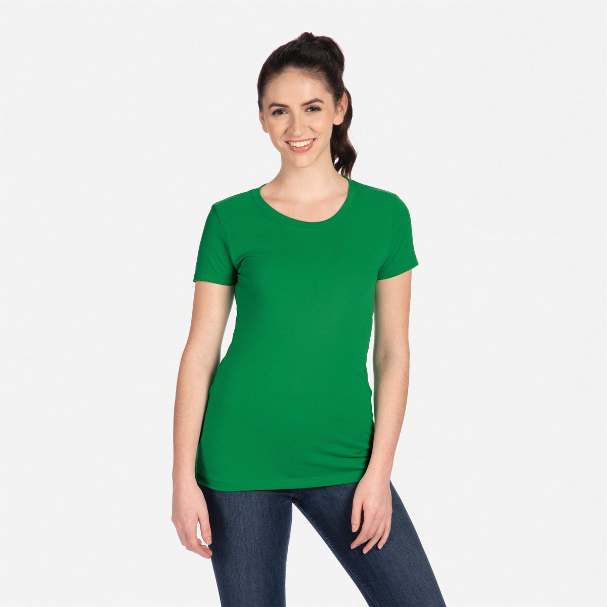 Next Level 1510 Women's Ideal Tee - Kelly Green