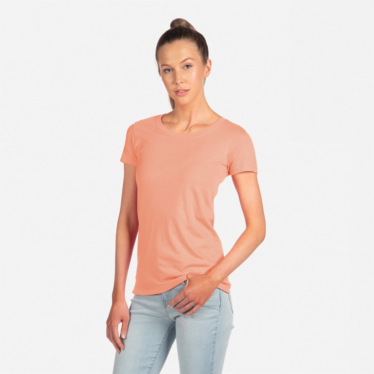 Next Level 1510 Women's Ideal Tee - Light Orange
