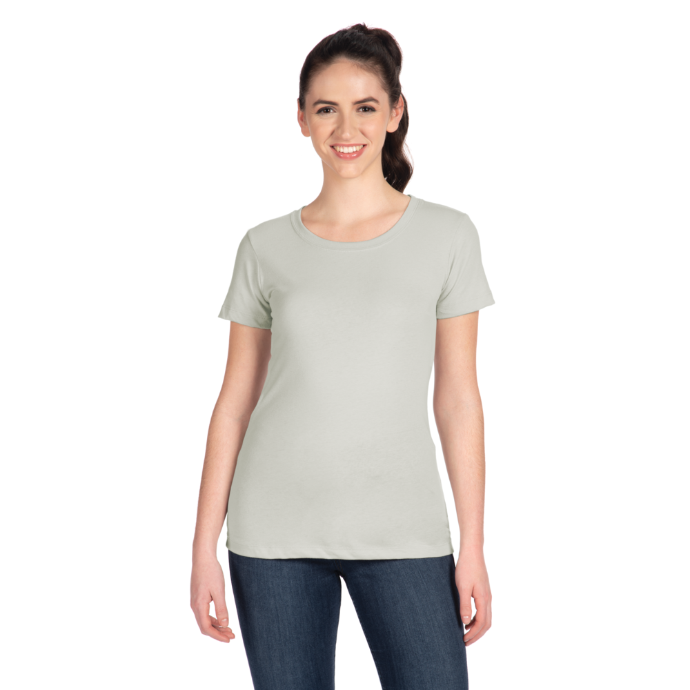 Next Level 1510 Women's Ideal Tee - Silver