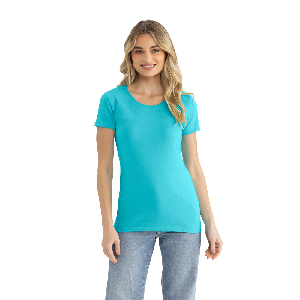 Next Level 1510 Women's Ideal Tee - Tahiti Blue