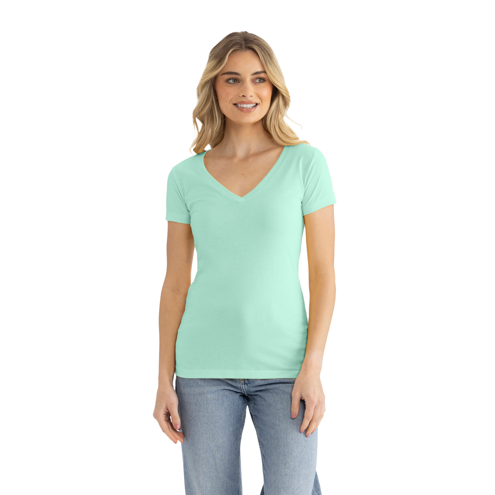 Next Level 1540 Women's Ideal V-Neck Tee - Mint