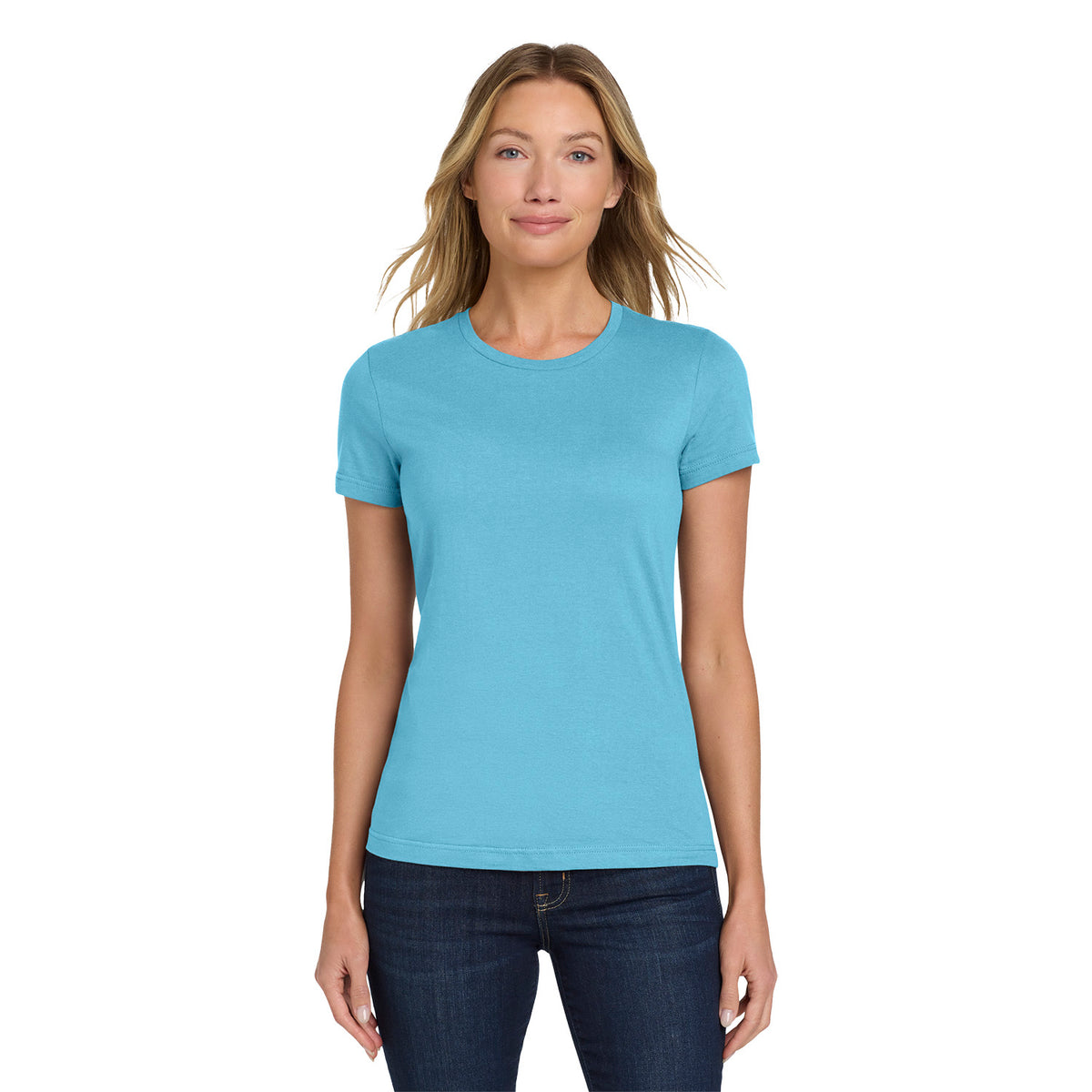 Gildan 64000L Women's Softstyle T-Shirt - Sky