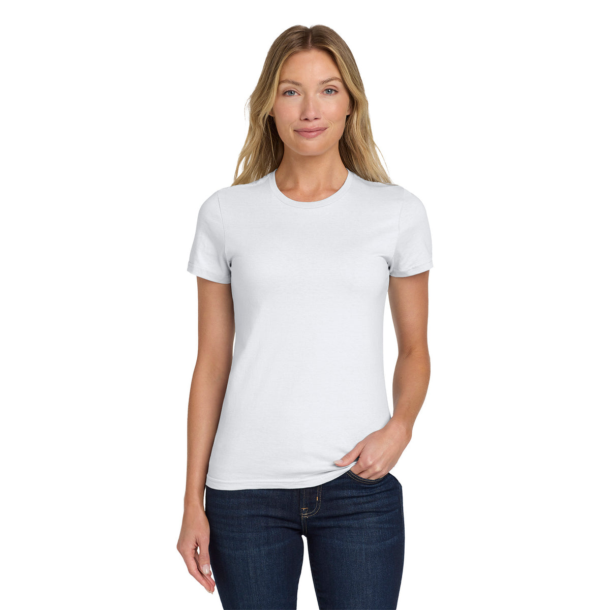 Gildan 64000L Women's Softstyle T-Shirt - White