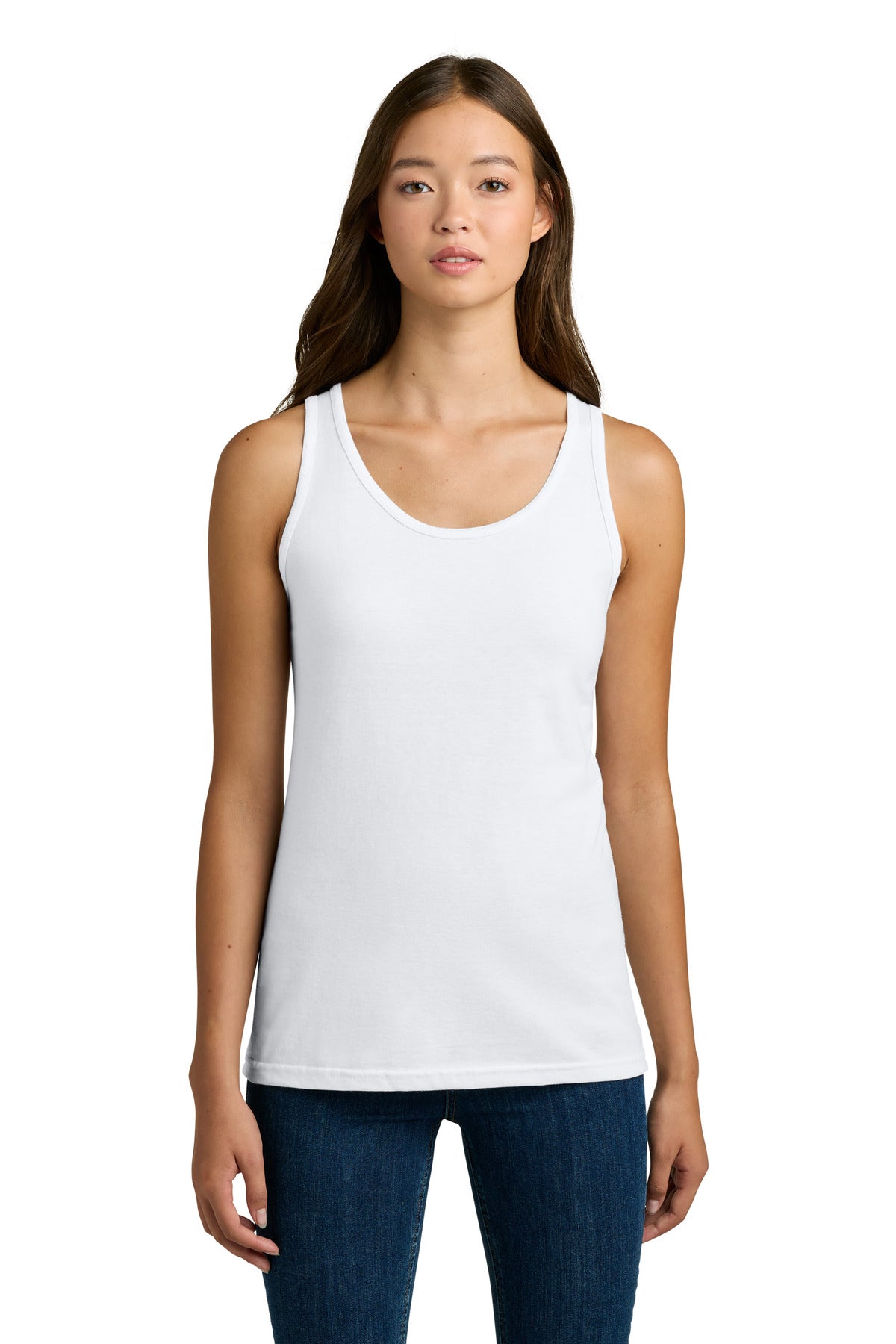 Gildan 64200L Women's Softstyle Tank Top - White