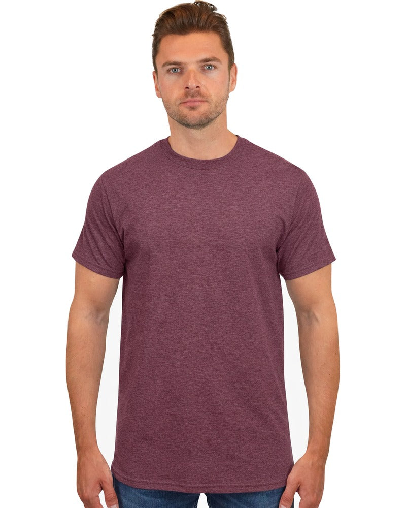 Gildan Softstyle 64000 unisex T-shirt - Heather Maroon