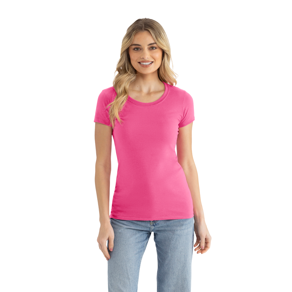 Next Level 1510 Women's Ideal Tee - Hot Pink