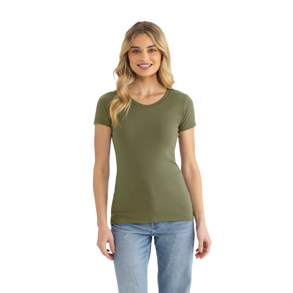 Next Level 1510 Women's Ideal Tee - Military Green
