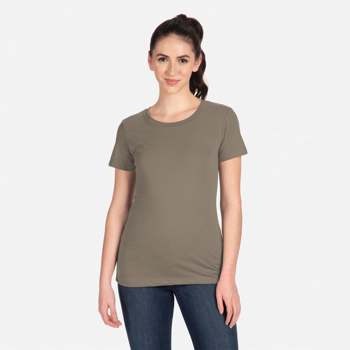 Next Level 1510 Women's Ideal Tee - Warm Gray