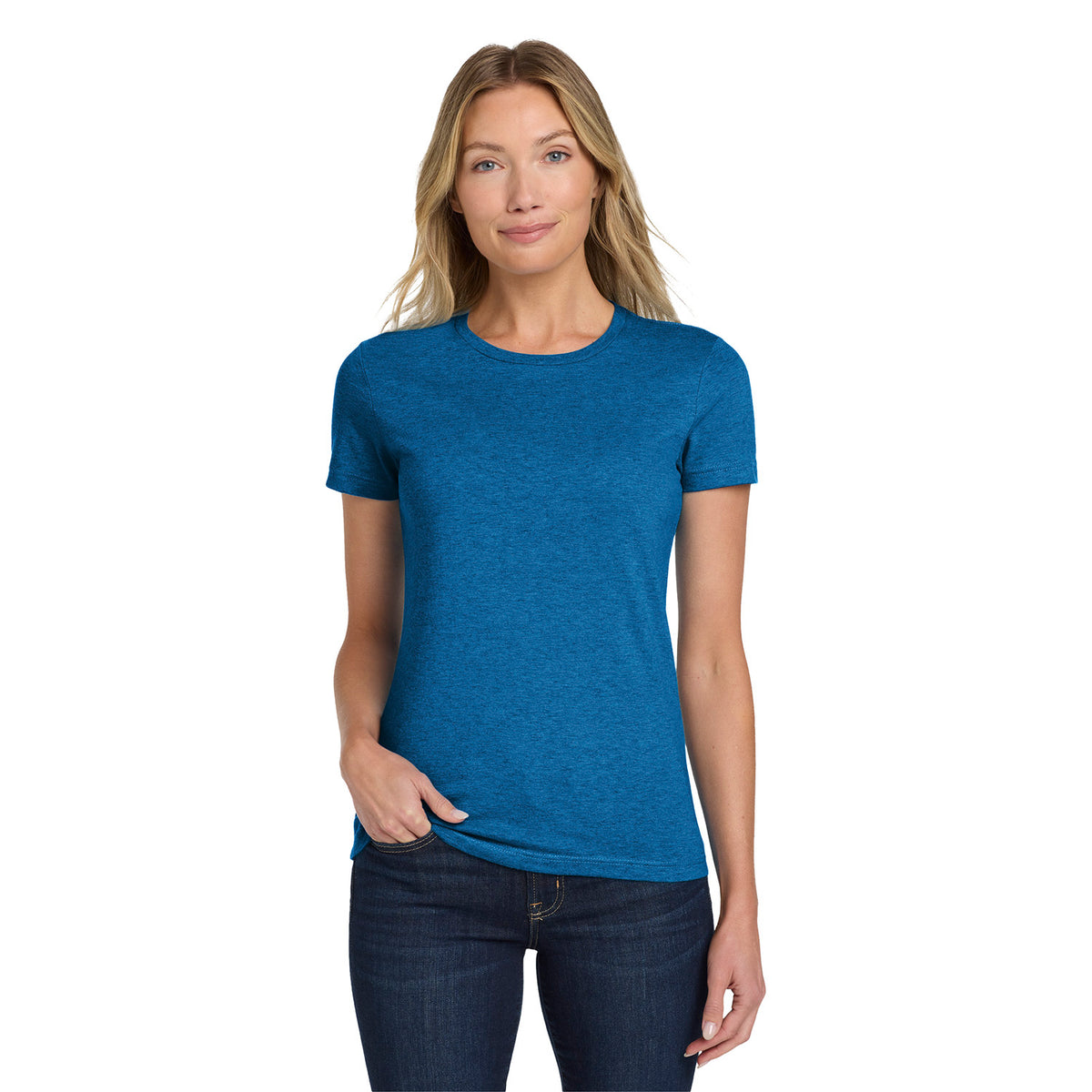 Gildan 64000L Women's Softstyle T-Shirt - Antique Sapphire