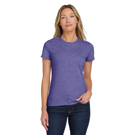 Gildan 64000L Women's Softstyle T-Shirt - Heather Purple