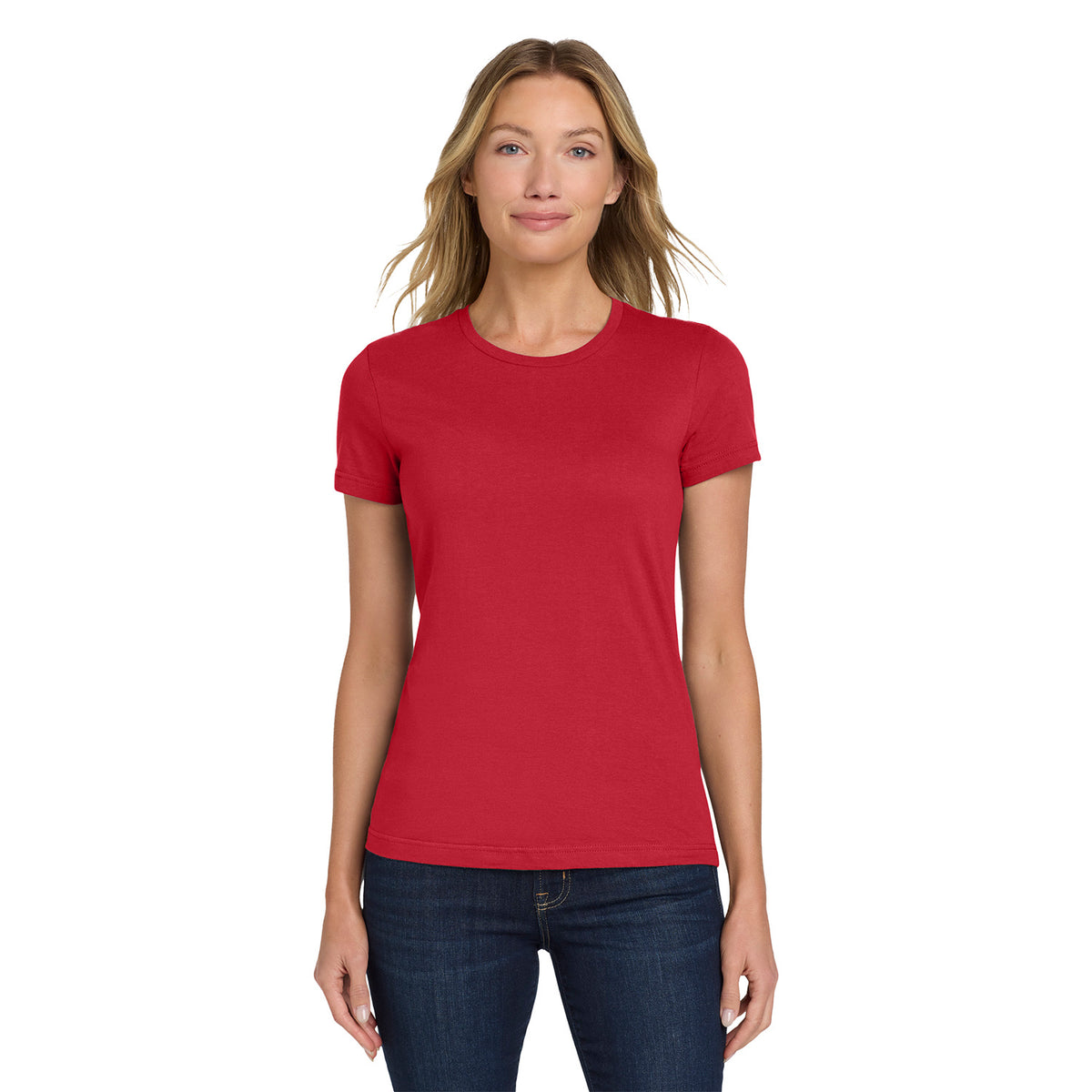 Gildan 64000L Women's Softstyle T-Shirt - Red