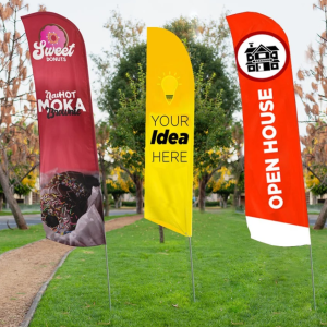 Full-color fabric backdrop banner by Rock Marketing HTX