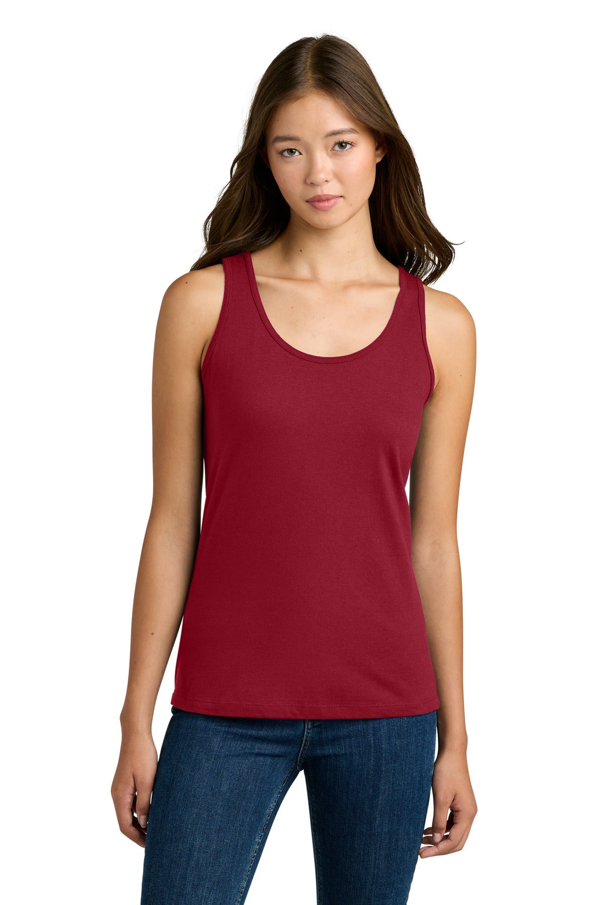Gildan 64200L Women's Softstyle Tank Top - Cherry Red